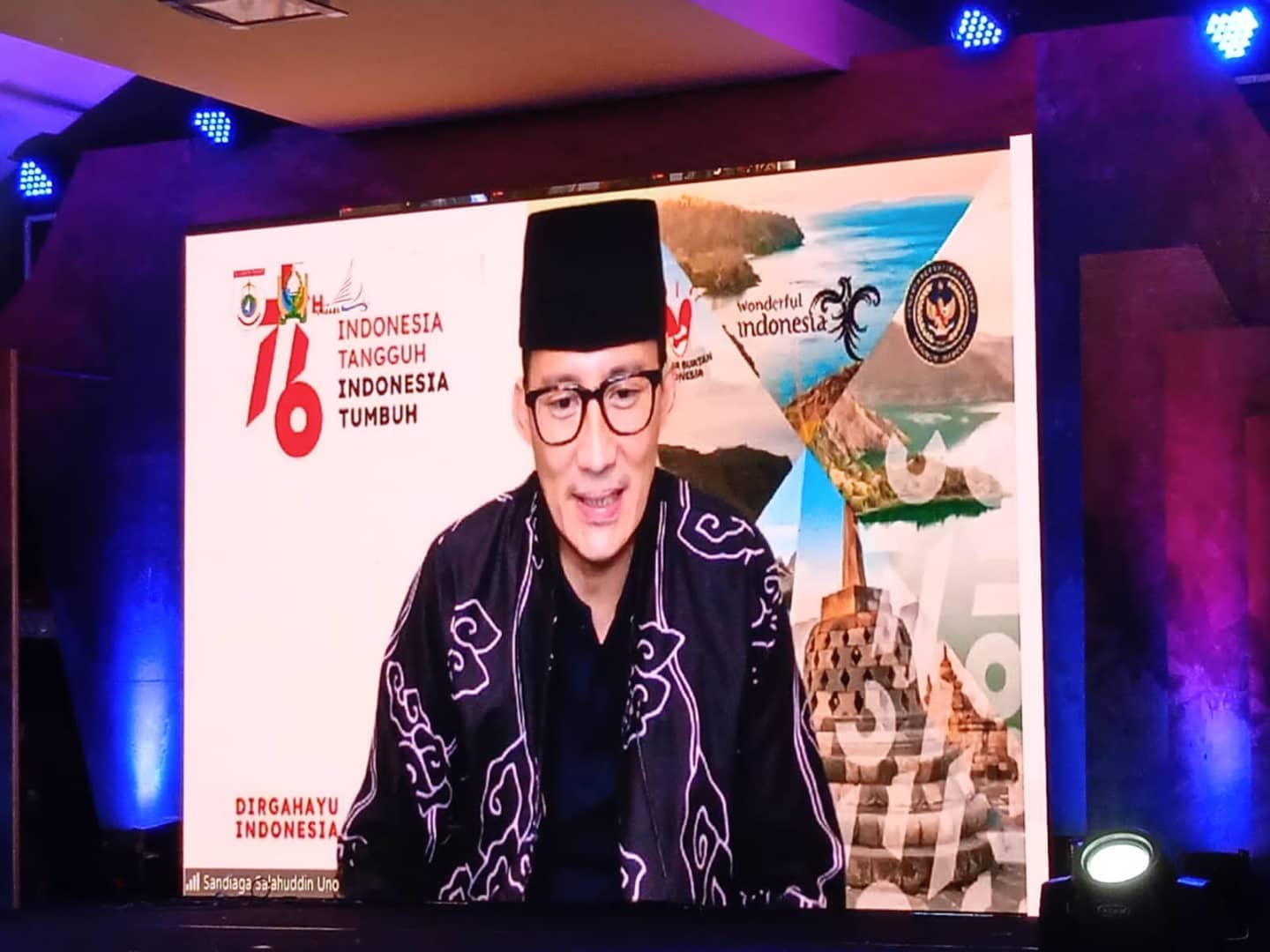 Sandiaga Uno Buka Festival Kota Tua Majene